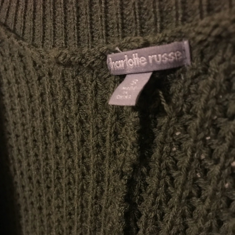 Charlotte Russe oversized sweater/cardigan